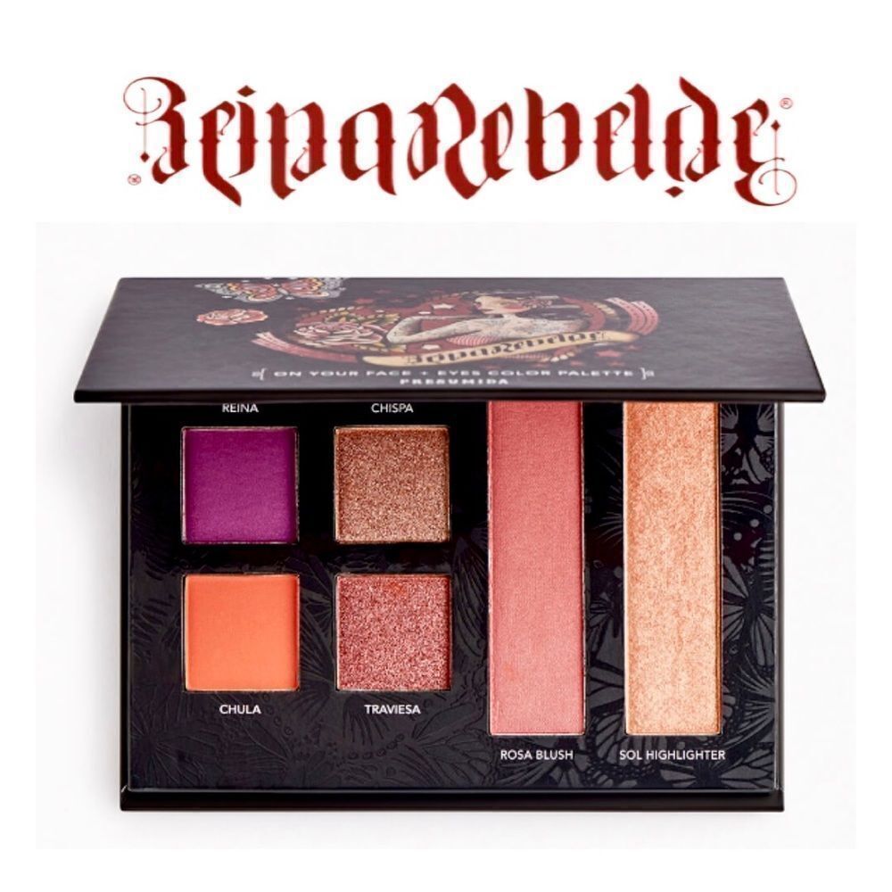 Reina Rebelde On Your Face + Eyes Palette (Presumida)